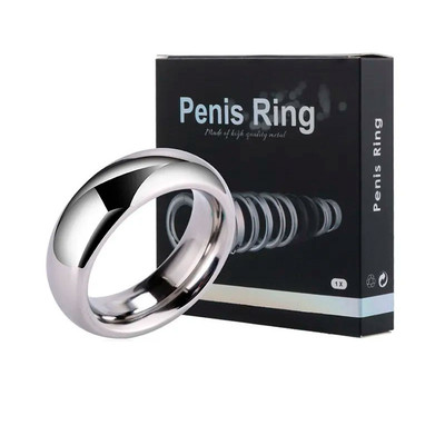 Foto 1 do produto Anel Peniano em Aço Inoxidável - Penis Ring | Disponível em 3 Tamanhos