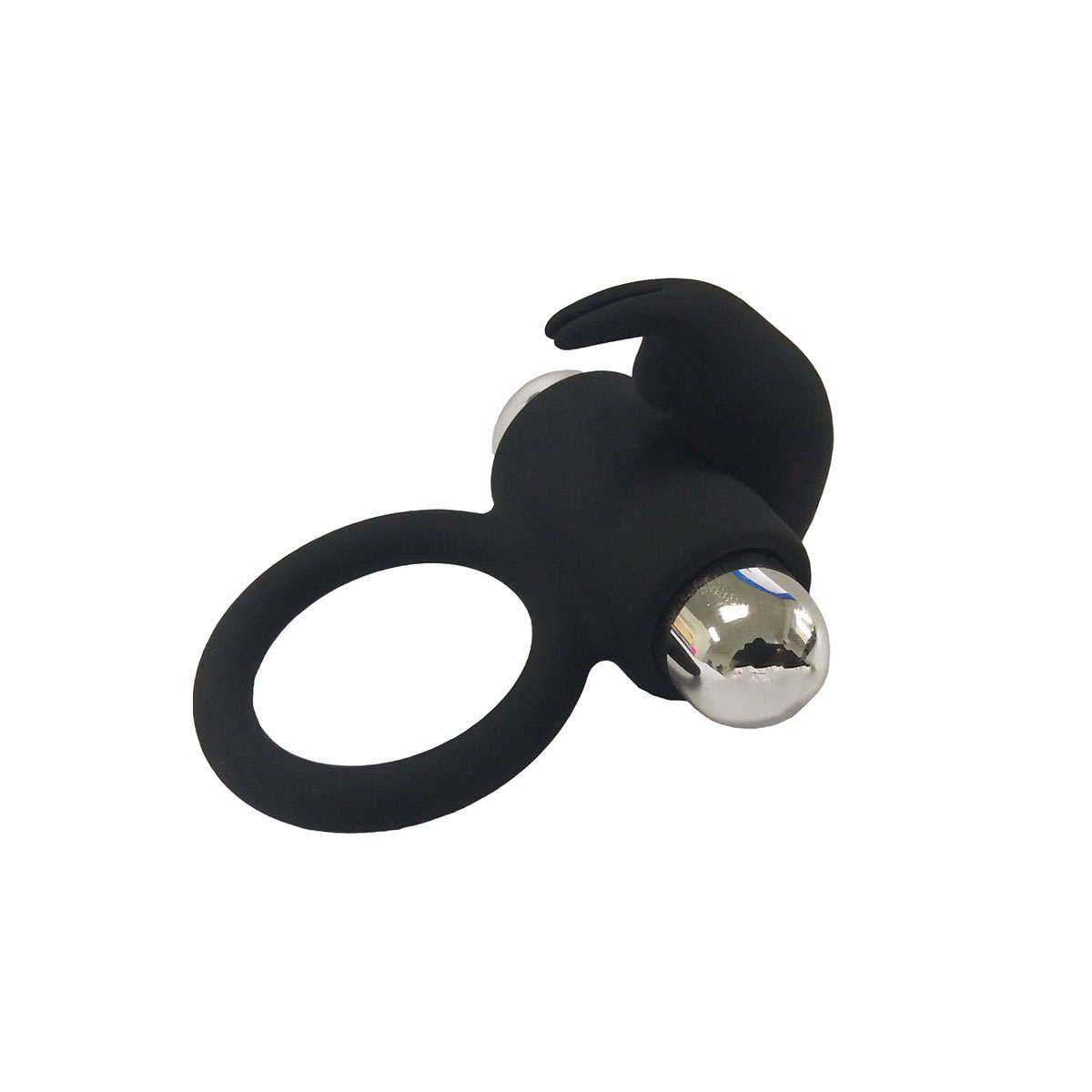 Anel Peniano em Silicone Resistente com Estimulador de Coelho e Bullet com 1 Vibração - You Vibe | 7,6 x 5,9 cm - 2