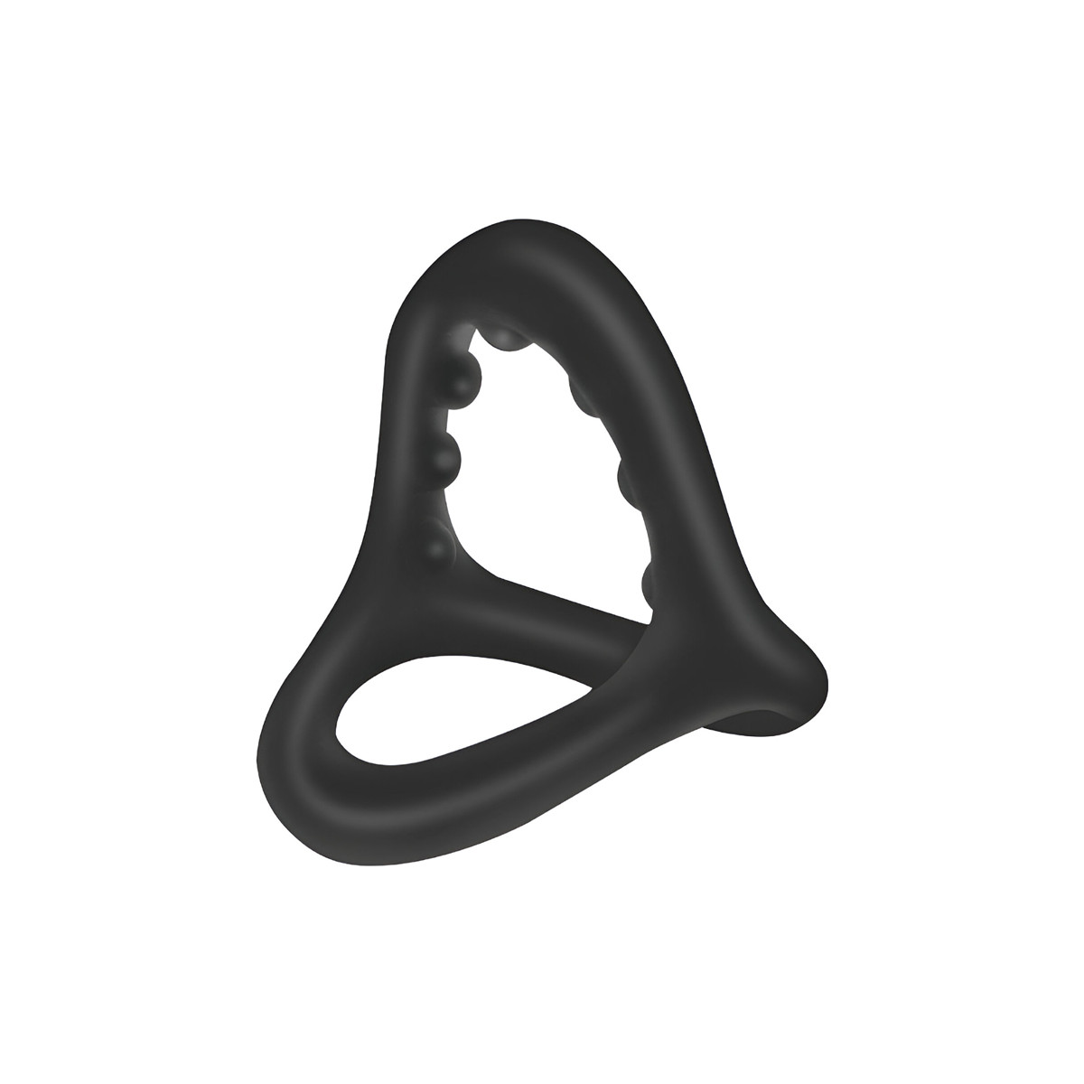 Anel Peniano Duplo em Silicone com Texturas - Sexy Import | 2,5 x 3,7 cm - 2