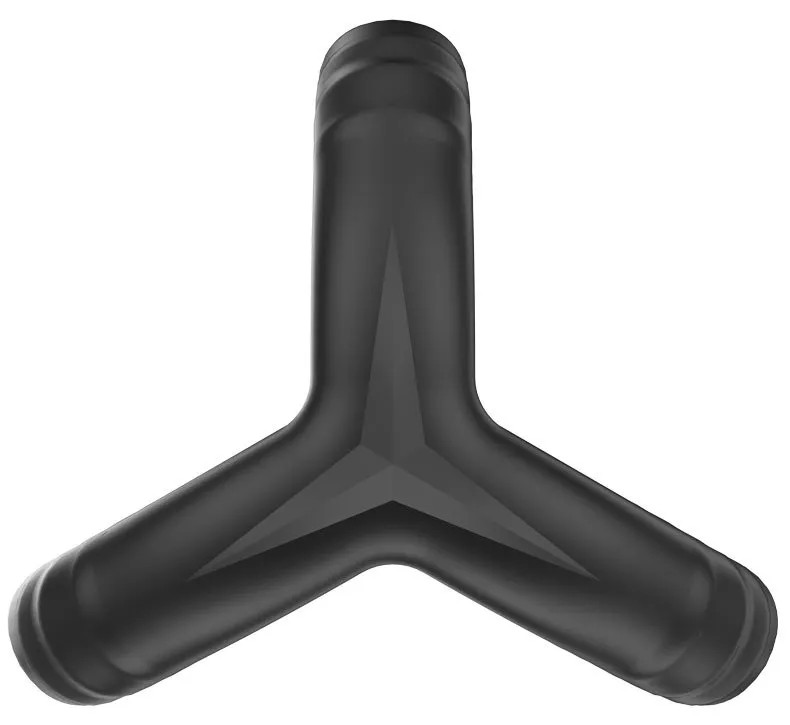 Anel Peniano Triplo em Silicone com Texturas Massageadoras - 5 x 3,5 cm | Disponível em 2 Cores - 6