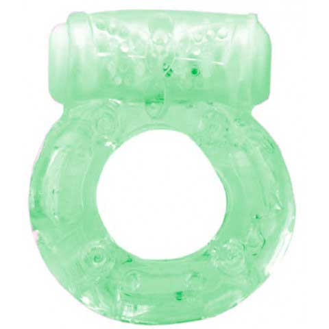 Anel Peniano Com Vibração e Estimulador de Clítoris com Textura Estimuladora | Disponível em 6 Cores - 2