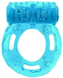 Anel Peniano Com Vibração e Estimulador de Clítoris com Textura Estimuladora | Disponível em 6 Cores - 6