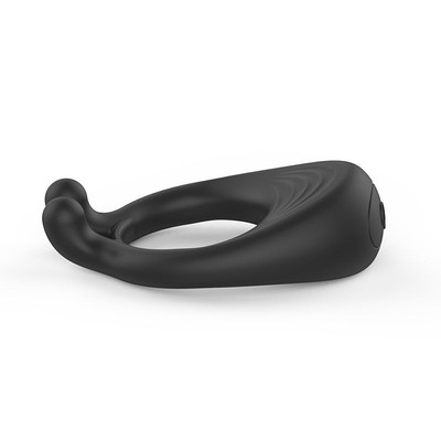 Foto 3 do produto Anel Peniano com Vibração Única e Estimulador de Clitóris - Sexy Import | 8,5 x 5 cm
