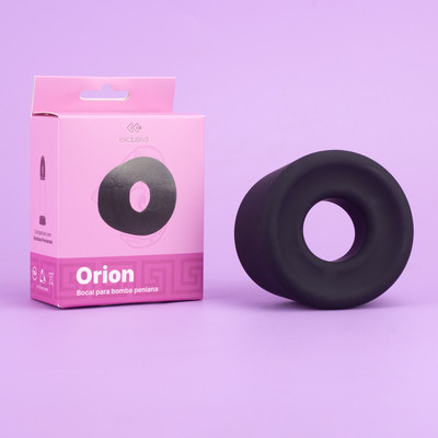 Anel em Silicone para Bomba Peniana - Exclusiva Orion | 7,2 x 3 cm
