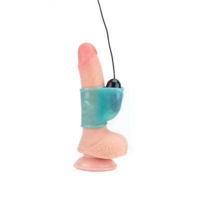 Foto 3 do produto Anel Vibrador Peniano com Controle Remoto com Fio e Multivelocidade - Peridell | 7,2 x 4,9 cm