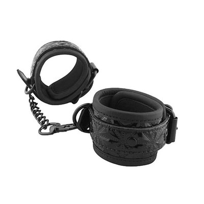 Foto 2 do produto Ankles Cuffs - Tornozeleira com Correntes e Fivelas | Cor: Preto