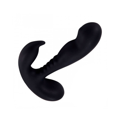 Foto 3 do produto Estimulador de Próstata e Períneo com 10 Modos de Vibração, Esfera Estimuladora e Controle Remoto sem Fio  - Aphrodisia Anal Pleasure Vibrating Prostate - 11 x 2,9 cm