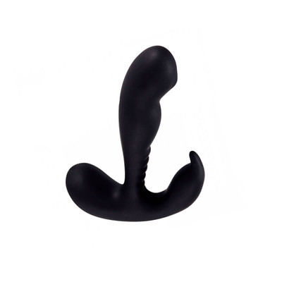 Foto 2 do produto Estimulador de Próstata e Períneo com 10 Modos de Vibração, Esfera Estimuladora e Controle Remoto sem Fio  - Aphrodisia Anal Pleasure Vibrating Prostate - 11 x 2,9 cm