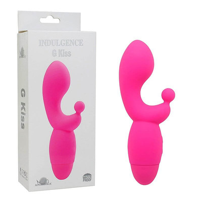 Foto 1 do produto Aphrodisia Indulgence G Kiss - Vibrador Estimulador de Ponto G com 10 Níveis de Vibração | Cor: Rosa