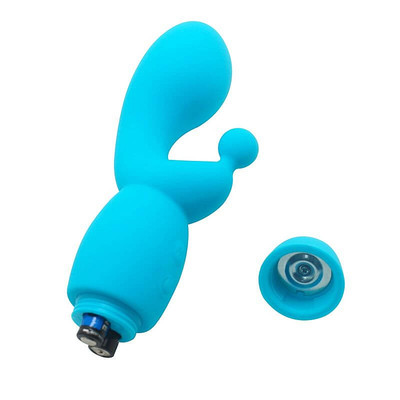 Foto 2 do produto Aphrodisia Indulgence G Kiss - Vibrador Estimulador de Ponto G com 10 Níveis de Vibração | Cor: Azul