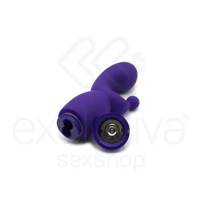 Foto 3 do produto Aphrodisia Indulgence G Kiss - Vibrador Estimulador de Ponto G com 10 Níveis de Vibração | Cor: Roxo