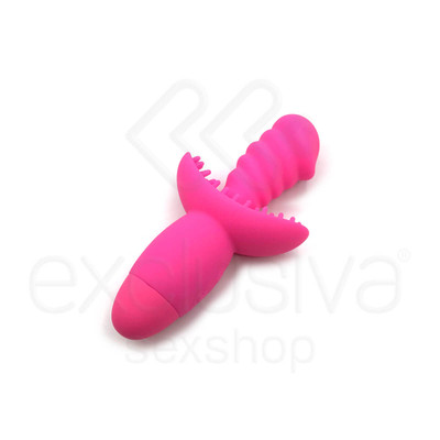 Foto 6 do produto Vibrador Estimulador de Ponto G e Clítoris com 10 Modos de Vibração - Aphrodisia Indulgence Wild Ride | Disponível em 3 Cores