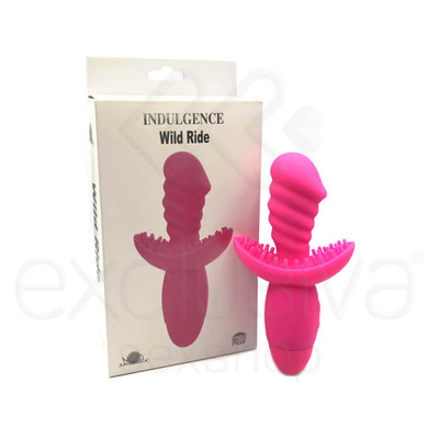 Foto 5 do produto Vibrador Estimulador de Ponto G e Clítoris com 10 Modos de Vibração - Aphrodisia Indulgence Wild Ride | Disponível em 3 Cores