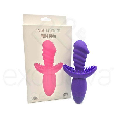 Foto 9 do produto Vibrador Estimulador de Ponto G e Clítoris com 10 Modos de Vibração - Aphrodisia Indulgence Wild Ride | Disponível em 3 Cores