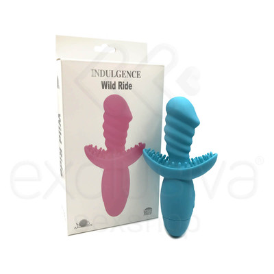 Foto 1 do produto Vibrador Estimulador de Ponto G e Clítoris com 10 Modos de Vibração - Aphrodisia Indulgence Wild Ride | Disponível em 3 Cores