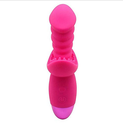 Foto 2 do produto Aphrodisia Indulgence Wild Ride - Vibrador Estimulador de Ponto G e Clítoris Recarregável com 10 Modos de Vibração | Cor: Rosa