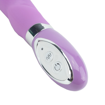 Foto 8 do produto Vibrador de Ponto G em Silicone com 10 Modos de Vibrações - Aphrodisia Lovey-Dovey Wavy Vibe | 11,7 x 2,7 cm | Disponível em 2 Cores