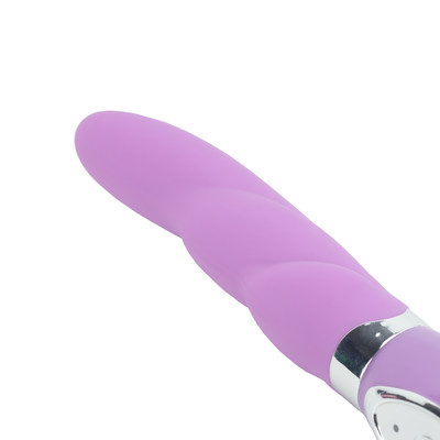 Foto 9 do produto Vibrador de Ponto G em Silicone com 10 Modos de Vibrações - Aphrodisia Lovey-Dovey Wavy Vibe | 11,7 x 2,7 cm | Disponível em 2 Cores
