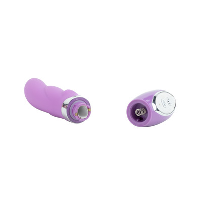 Foto 10 do produto Vibrador de Ponto G em Silicone com 10 Modos de Vibrações - Aphrodisia Lovey-Dovey Wavy Vibe | 11,7 x 2,7 cm | Disponível em 2 Cores