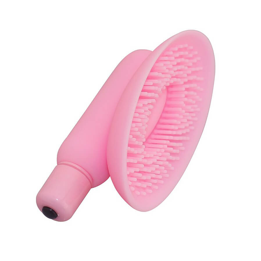 Aphrodisia Naughty Kiss - Vibrador Estimulador de Clítoris com 8 Modos de Vibração - 11,3 x 5,5 cm | Cor: Rosa - 2