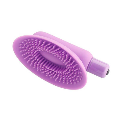 Foto 2 do produto Aphrodisia Naughty Kiss - Vibrador Estimulador de Clítoris com 8 Modos de Vibração - 11,3 x 5,5 cm | Cor: Roxo