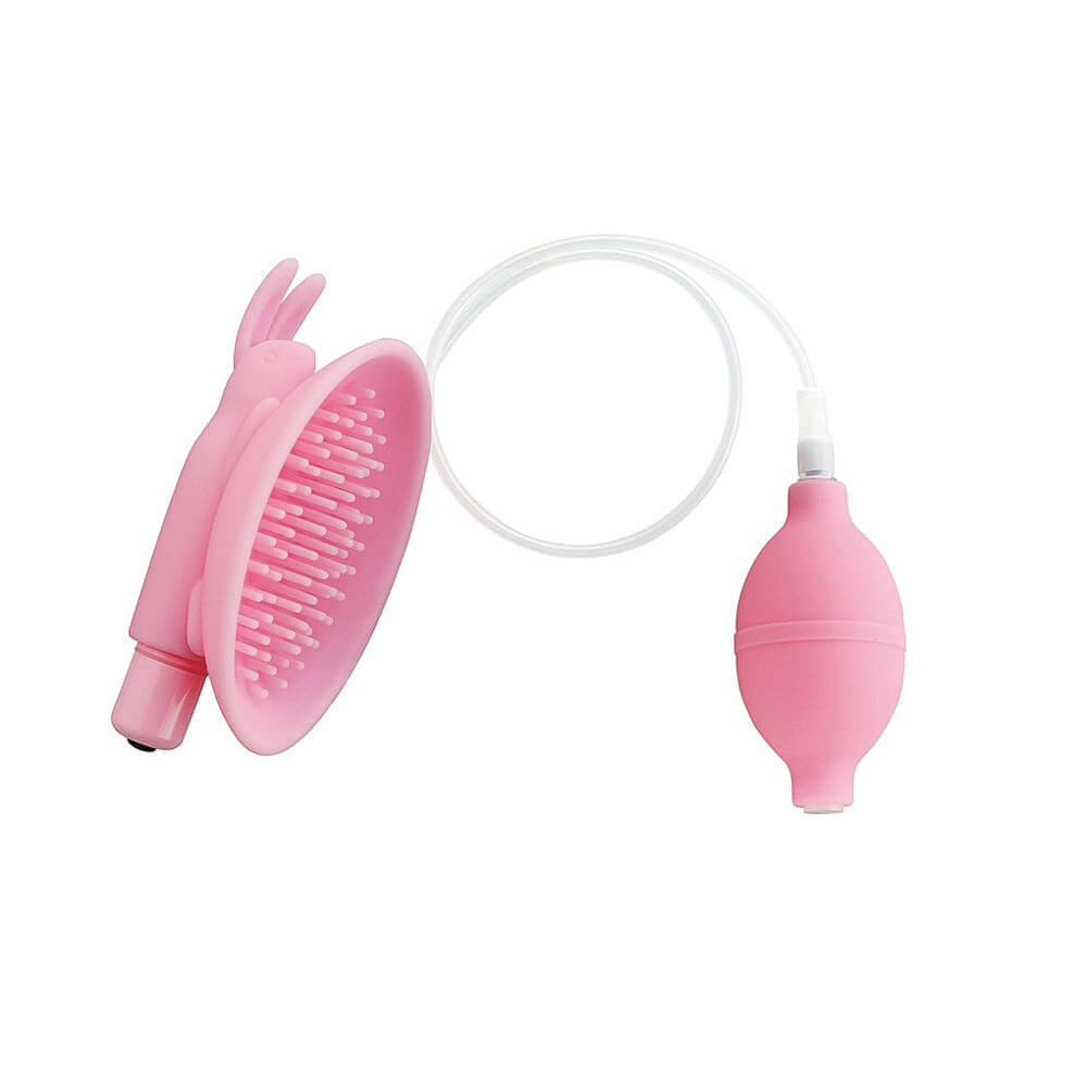 Estimulador de Clítoris em Forma de Coelho com Cerdas Estimuladoras, 7 Modos de Vibrações, Ventosa e Sucção - Aphrodisia Naughty Rabbit | 11,6 x 5,5 cm | Disponível em 2 Cores - 2