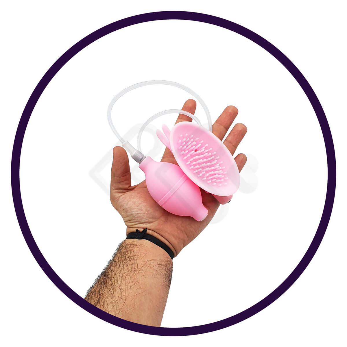 Estimulador de Clítoris em Forma de Coelho com Cerdas Estimuladoras, 7 Modos de Vibrações, Ventosa e Sucção - Aphrodisia Naughty Rabbit | 11,6 x 5,5 cm | Disponível em 2 Cores - 5