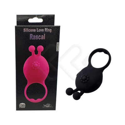 Foto 1 do produto Anel Peniano Recarregável em Silicone com 10 Modos de Vibração - Aphrodisia Rascal | 9,7 x 4,2 cm