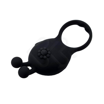 Foto 2 do produto Anel Peniano Recarregável em Silicone com 10 Modos de Vibração - Aphrodisia Rascal | 9,7 x 4,2 cm
