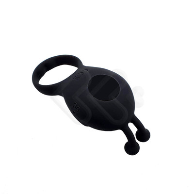 Foto 3 do produto Anel Peniano Recarregável em Silicone com 10 Modos de Vibração - Aphrodisia Rascal | 9,7 x 4,2 cm