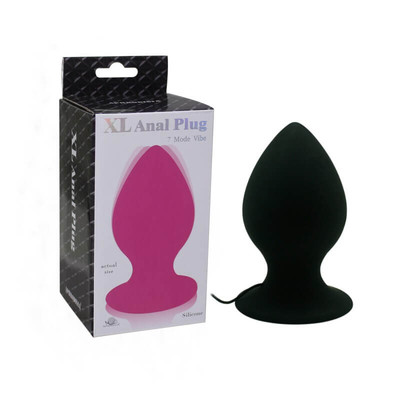 Aphrodisia XL Anal Plug - Plug Anal em Silicone Soft Touch com 7 Modos de Vibração - 11,5 x 6 cm