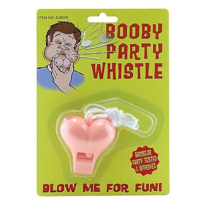 Foto 1 do produto Apito em Formato de Peito - Pecker Party Whistle | 5,2 x 5,8 cm