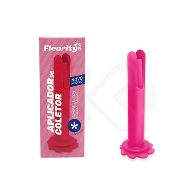 Aplicador de Coletor Menstrual em Polipropileno Reutilizável - Fleurity