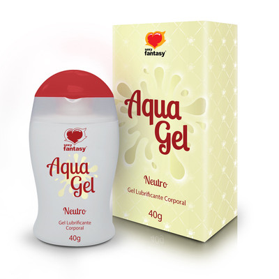 AquaGel - Lubrificante Íntimo Aromático e Beijável | Sabor: Neutro