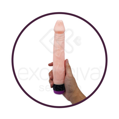 Foto 5 do produto Prótese com Glande Definida, Veias e Vibração Multivelocidade - Ardour Club | 19,2 x 3,8 cm