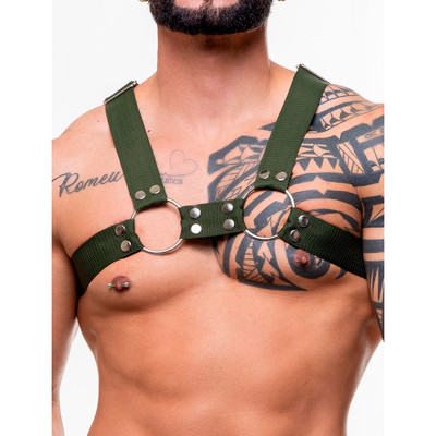 Foto 5 do produto Arreio Harness H em Nylon Resistente com Fivelas - Steves Designer | Disponível em 3 Cores