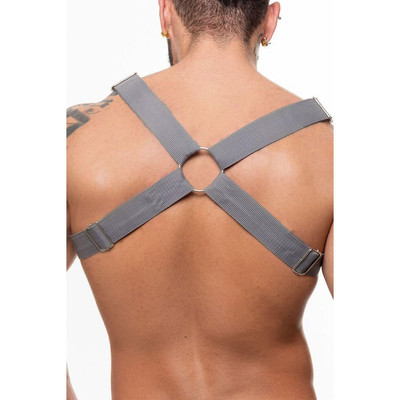 Foto 2 do produto Arreio Harness H em Nylon Resistente com Fivelas - Steves Designer | Disponível em 3 Cores