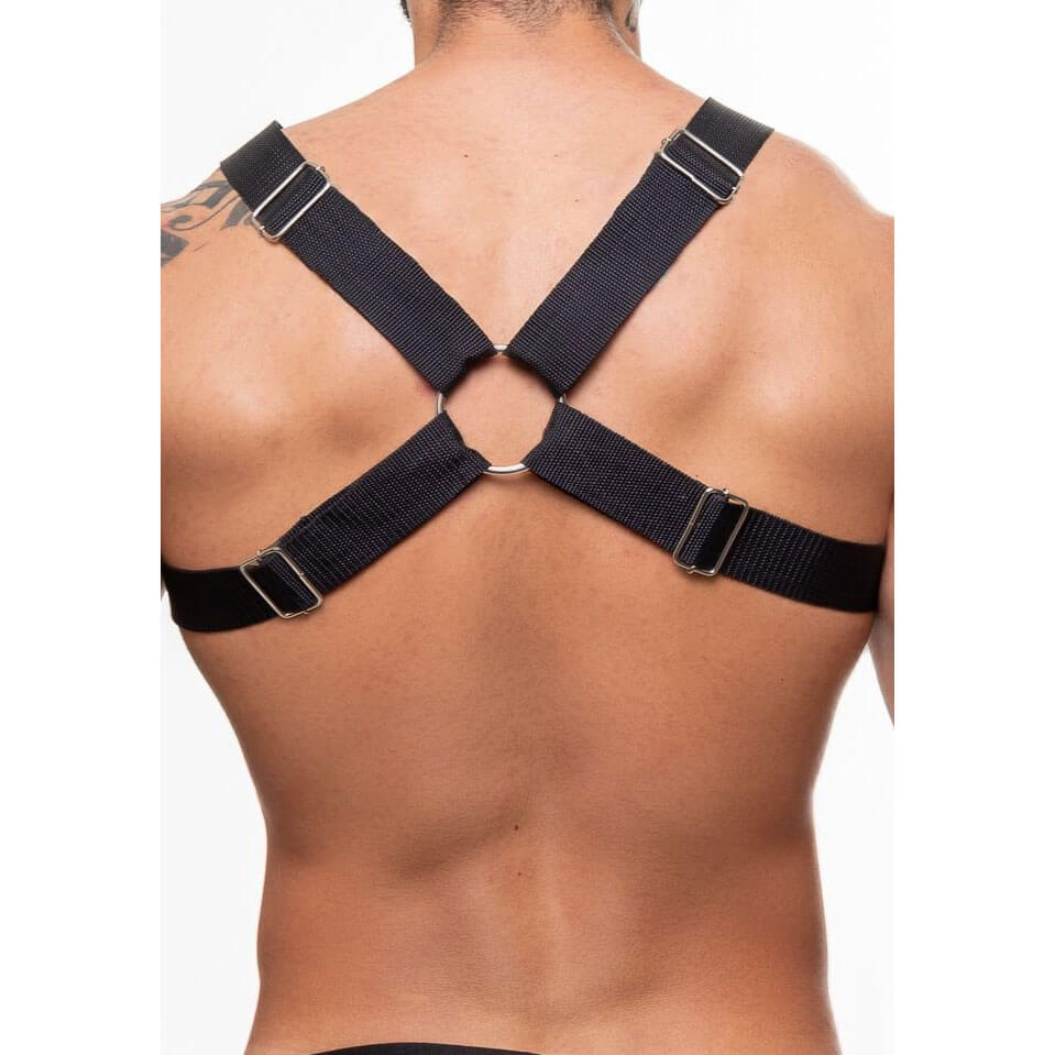 Arreio Harness H em Nylon Resistente com Fivelas - Steves Designer | Disponível em 3 Cores - 4