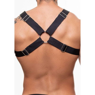 Foto 4 do produto Arreio Harness H em Nylon Resistente com Fivelas - Steves Designer | Disponível em 3 Cores