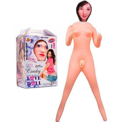 Authentic Cindy Love Doll - Boneca Inflável com Vagina e Ânus em Cyberskin com Vibro Multivelocidade