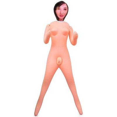 Foto 2 do produto Authentic Cindy Love Doll - Boneca Inflável com Vagina e Ânus em Cyberskin com Vibro Multivelocidade