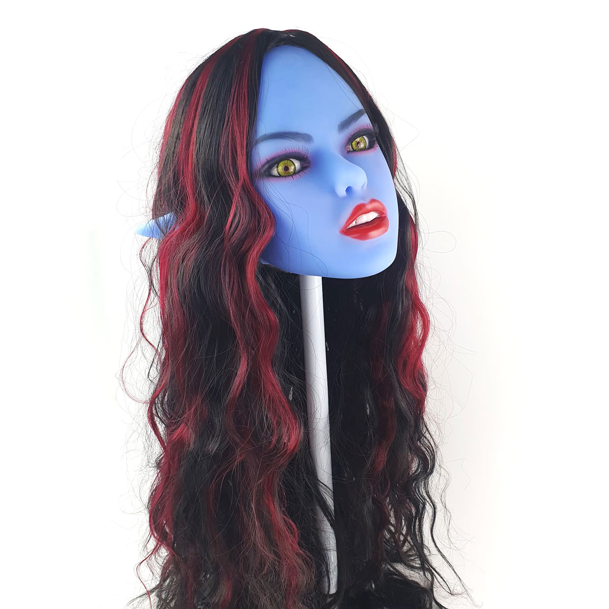 Avatar - Boneca Realística em TPE, Cabelo Longo, Olhos Verdes, Seios Fartos, Vértebras em Aço e Acessórios - 52 Kg e 1,58 Metros de Altura - 15