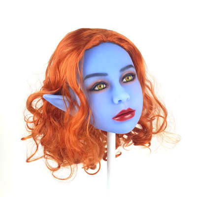 Avatar - Boneca Realística em TPE, Cabelo Ruivo Curto, Olhos Verdes, Seios Médios, Vértebras em Aço e Acessórios - 32 Kg e 1,65 Metros de Altura