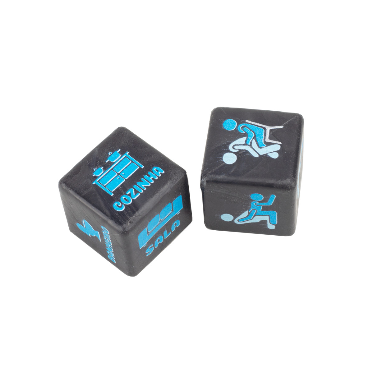 Aviso de Porta e Par de Dados "Nós Amamos Kama Sutra" Gay - Diversão ao Cubo - 3