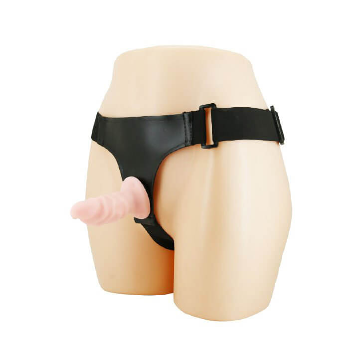 Cinta Peniana Ajustável com 2 Próteses em Formato de Pênis - Baile Jessica Strap On - 2