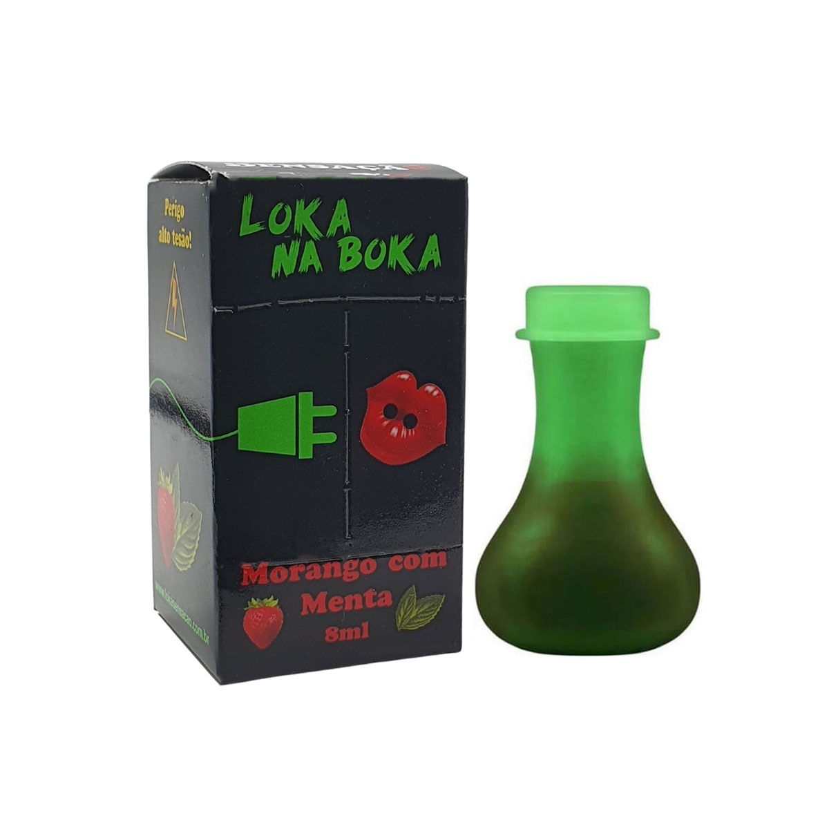 Bala Líquida Comestível com Efeito Eletrizante - Loka Sensação Loka na Boka | 8g | Disponível em 2 Sabores - 2