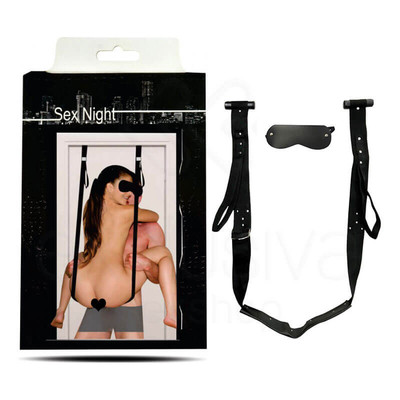 Foto 1 do produto Balanço Suspenso para Porta Feita em Nylon com Venda em Couro Ajustável - InNamorata Sex Night | Tamanho Único