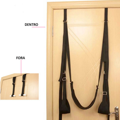 Foto 2 do produto Balanço Suspenso para Portas, Imobilizações e Posições Diversas em Aço e Nylon com Fivelas Ajustáveis - 135 cm | Tamanho Único