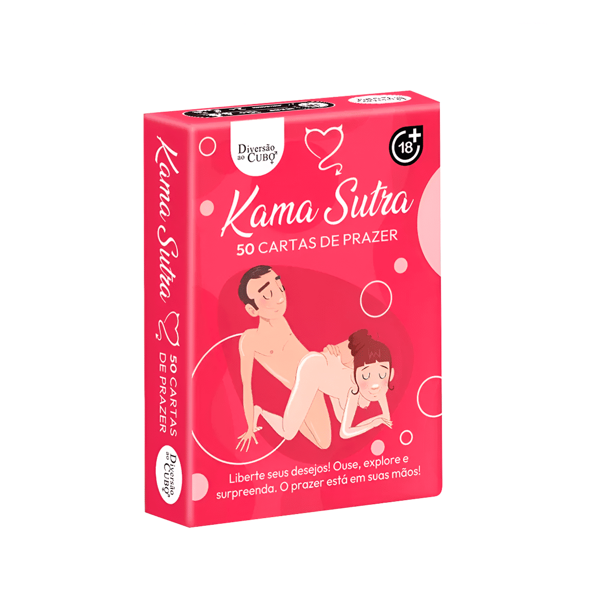 Baralho Erótico com Posições do Kama Sutra - Diversão ao Cubo | Contém 50 Cartas - 3