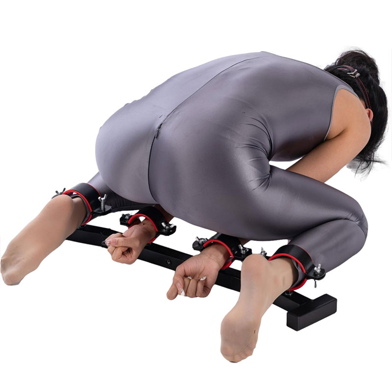 Barra Fixa em Metal com Algemas, Tornozeleiras e Máquina de Sexo Bivolt - Sex Furniture - 7